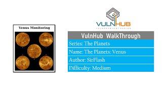 The Planet: Venus || VulnHub Walkthrough