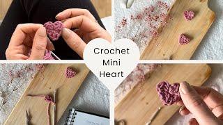 HOW DO YOU CROCHET A HEART? (VALENTINES CROCHET PROJECT!)