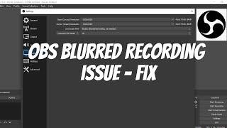 OBS Blurred Screen Recording Issue | [Fixed] | Hindi