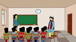 Sheikh Chilli Going School - Urdu/Hindi Funny Joke