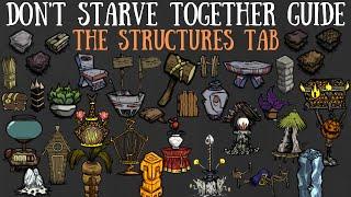 Don't Starve Together Guide: The Structures Tab