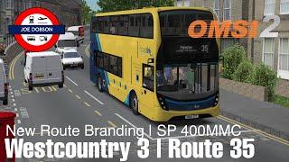 OMSI 2 | Route 35 | Studio Polygon 400MMC | First Westcountry Route 35 Repaint