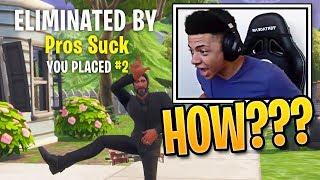 When Fortnite Pro Players Get Outplayed (Ninja, Tfue, Myth & More!)