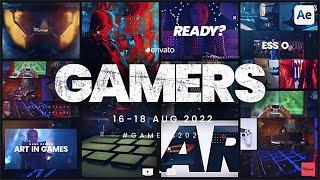 Gamers Event Promo ( After Effects Template )  AE Templates