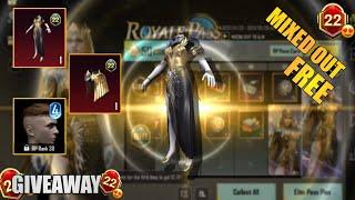 M22 Royal Pass Maxed Out For Free | Royal Pass Giveaway | PUBG Mobile