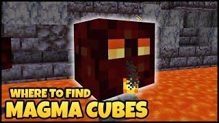 Where To Find MAGMA CUBES In MINECRAFT