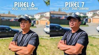 Pixel 6 vs Pixel 7 camera comparison! Worth upgrading? 