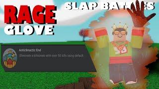 NEW Rage Glove in Slap Battles - HOW TO GET IT