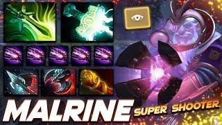 Malrine Sniper Super Shooter - Dota 2 Pro Gameplay [Watch & Learn]