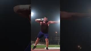 Joe Kovacs BLASTS HUGE 23 Meter Shot Put Training Throw