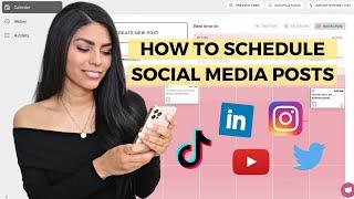 BEST Social Media Scheduler for Social Media Managers & Creators