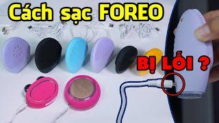 Cách sạc pin cho máy rửa mặt Foreo (Luna mini 2, mini 3, Luna 3, UFO, Bear...) | Tiny Loly