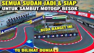 sirkuit mandalika akhirnya sudah jadi begini berubah  jelang motogp kali ini lebih baik