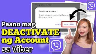 PAANO MAGDEACTIVATE NG ACCOUNT SA VIBER | DEACTIVATE VIBER ACCOUNT | Riencyll Cabile