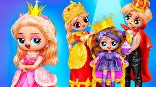 I Was Adopted By Royal Family! New Life of Broke Girl in Giga Royal Family! 32 DIYs for LOL