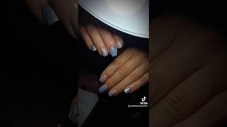 Gray Nails#nails #nailart #graynails #unghie #unghiegrigie