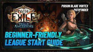 PoE 3.22 - Poison Blade Vortex Pathfinder League Starter Build Guide