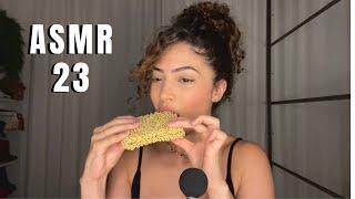 ASMR - comidinhas crocantes