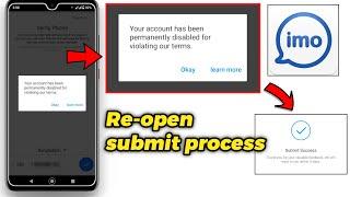 How To Recover Disabled imo Account | Fix issues imo 2020