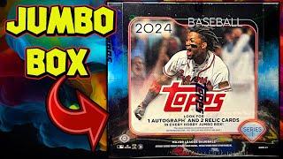 NEW RELEASE 2024 Topps Series 1 JUMBO HOBBY BOX Opening!!!