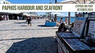 Paphos Harbour And Sea Front Stroll - October, Cyprus 2024