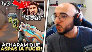 OS INIMIGOS DUVIDARAM QUE ASPAS VENCERIA O ROUND SOZINHO! SACY DEU BEIJO NO NYANG - VALORANT CLIPS