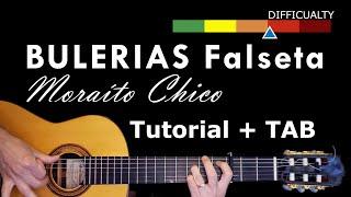 Master Bulerías Falseta by Moraito Chico: Improve Arpeggio and Picado | Guitar Tutorial with TAB