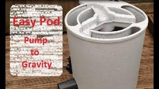 Eazy Pod Koi Pond Filter setup to Gravity Fed - Easy Pod Evolution Aqua