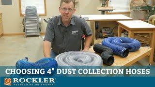 Choosing 4" Dust Collection Hoses and Fittings