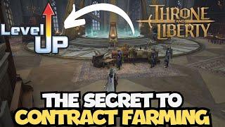 This is How To Min/Max Contract Farming And Get Ahead | Beginner Guide | Throne & Liberty | WEEK 1