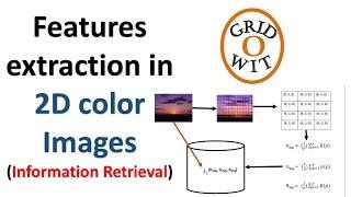 Feature Extraction in 2D color Images (Concept of Search by Image) || Gridowit