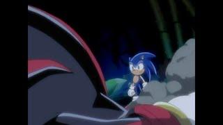 Sonic X Comparison: Sonic Defeats Shadow In The ARK (Japanese VS English)