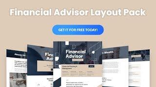 Get a FREE Financial Advisor Layout Pack for Divi