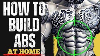 Build those ABS AT HOME - Beginner to Advanced