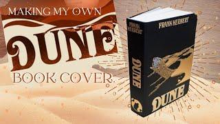 Making my own Dune book cover | DIY with Cricut Joy