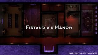 Fistandia's Manor Animated Battle Map for D&D, Pathfinder and other tabletop games