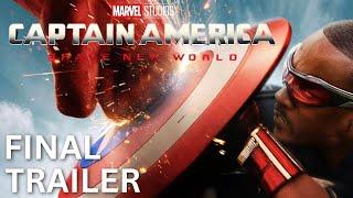 Captain America Brave New World   FINAL TRAILER 2025  Marvel Studios