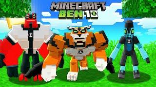 JOGAMOS o NOVO MAPA OFICIAL do BEN 10 no Minecraft! 