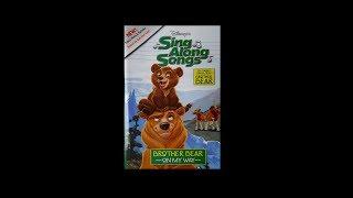 Digitized opening to Disney's  SingAlong Songs Brother Bear: On My Way (USA VHS)