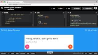 How to move your code from codepen to your local machine