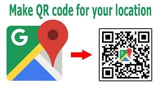 How to generate QR code for your location on Google Maps