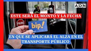 Alza en el transporte público de Chile: cuánto costarán los pasajes y en qué fecha suben los precios