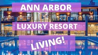 Ann Arbor Luxury Condominiums for Sale in the Resort-Like North Oaks Development.