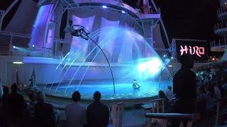 [4K] Hiro Full Length AquaTheater Aqua Show Symphony of the Seas Royal Caribbean December 2018