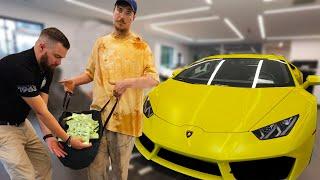 Obdachloser Kauft Einen Lamborghini