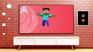 #Minecraft Steve Dance Challange - #Minigeroes | #PuckoTV