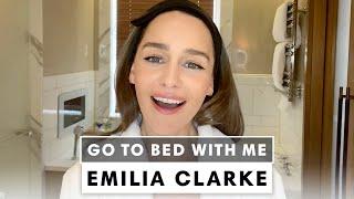 Emilia Clarke's Nighttime Skincare Routine | Go To Bed With Me | Harper's BAZAAR