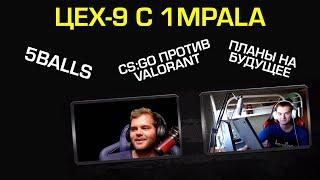 ЦЕХ-9, в гостях 1mpala. CS:GO vs. VALORANT, 5BALLS