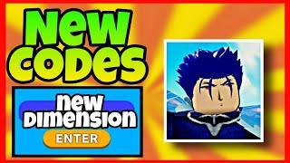  NEW DIMENSION | ANIME DIMENSIONS CODES *NEW CHARACTER* CODES ANIME DIMENSIONS ROBLOX