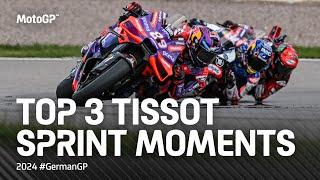 Top 3 #TissotSprint Moments  | 2024 #GermanGP